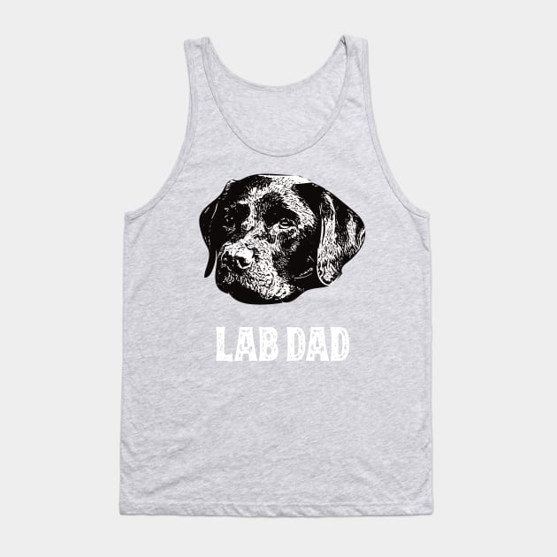 Labrador Retriever Dad Tank Top by DoggyStyles